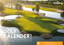 Golfkalender 2026 mit 2für1 Greenfees + 30% Einzelspieler-Greenfee-Rabatten